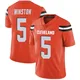 Youth Jameis Winston Orange Limited Alternate Vapor Untouchable Football Jersey