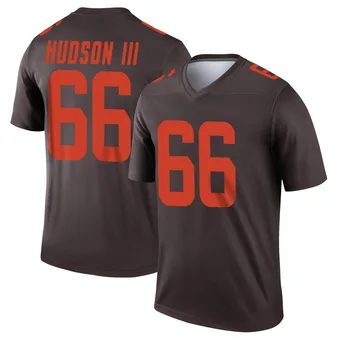 Youth James Hudson III Brown Legend Alternate Football Jersey