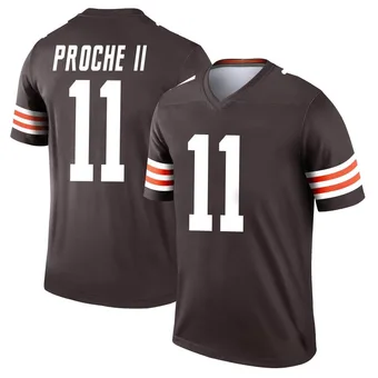 Youth James Proche II Brown Legend Football Jersey