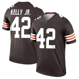 Youth John Kelly Jr. Brown Legend Football Jersey