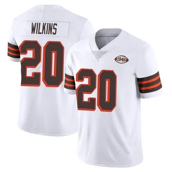 Youth Jordan Wilkins White Limited Vapor 1946 Collection Alternate Football Jersey