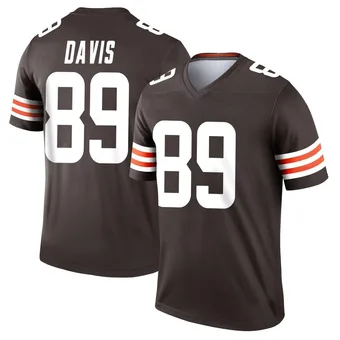 Youth Kaden Davis Brown Legend Football Jersey