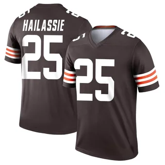 Youth Kahlef Hailassie Brown Legend Football Jersey