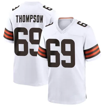 Youth Lorenzo Thompson White Game Football Jersey