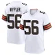 Youth Luke Wypler White Game Football Jersey