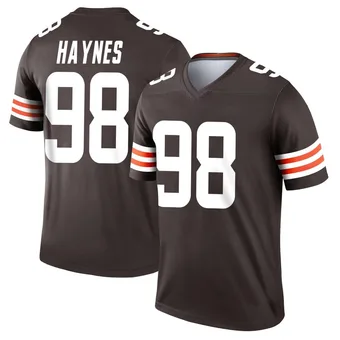 Youth Marcus Haynes Brown Legend Football Jersey