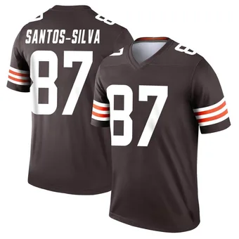 Youth Marcus Santos-Silva Brown Legend Football Jersey