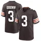 Youth Marquise Goodwin Brown Game Team Color Football Jersey