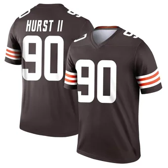 Youth Maurice Hurst II Brown Legend Football Jersey