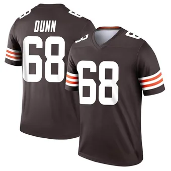 Youth Michael Dunn Brown Legend Football Jersey