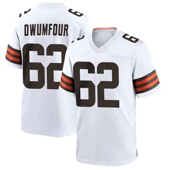 Youth Michael Dwumfour White Game Football Jersey