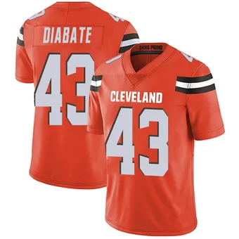 Youth Mohamoud Diabate Orange Limited Alternate Vapor Untouchable Football Jersey