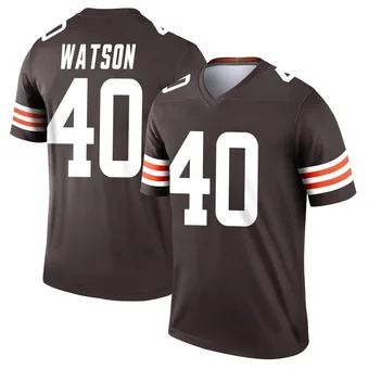 Youth Nathaniel Watson Brown Legend Football Jersey