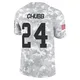 Youth Nick Chubb Arctic Camo Limited 2024 Salute to Service Football Jersey