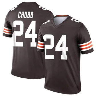 Youth Nick Chubb Brown Legend Football Jersey