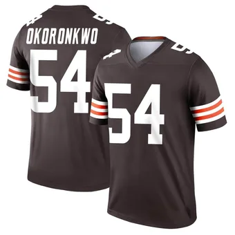 Youth Ogbo Okoronkwo Brown Legend Football Jersey