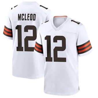 Youth Rodney McLeod Jr. White Game Football Jersey