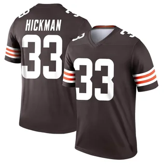 Youth Ronnie Hickman Brown Legend Football Jersey