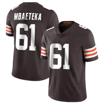 Youth Roy Mbaeteka Brown Limited Team Color Vapor Untouchable Football Jersey