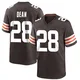 Youth Trey Dean III Brown Game Team Color Football Jersey