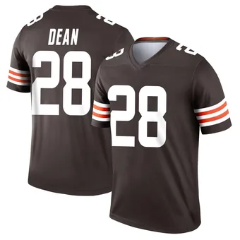 Youth Trey Dean III Brown Legend Football Jersey